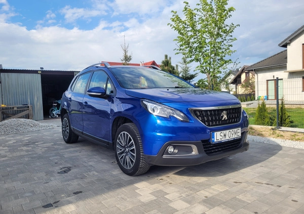 Peugeot 2008 cena 48900 przebieg: 158000, rok produkcji 2019 z Odolanów małe 106